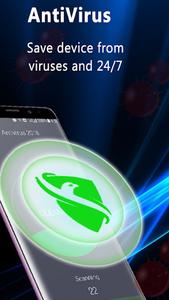 AntiVirus- Free Virus Cleaner and Booster - عکس برنامه موبایلی اندروید