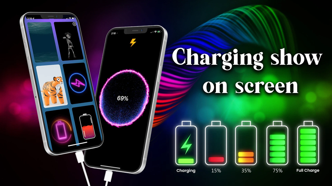 3D Battery Charging Animation - عکس برنامه موبایلی اندروید