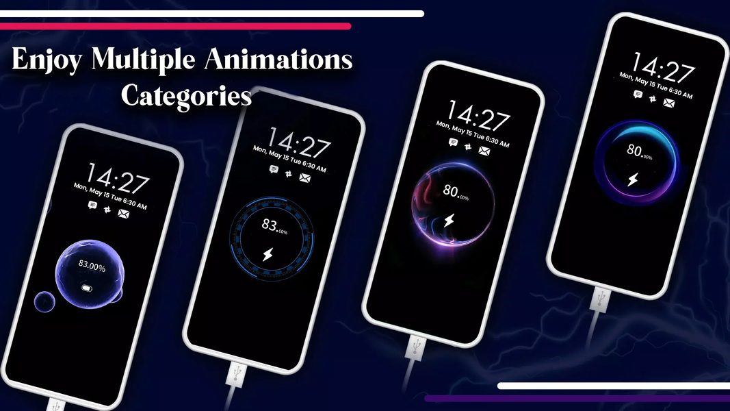 ۳D Battery Charging Animation - عکس برنامه موبایلی اندروید