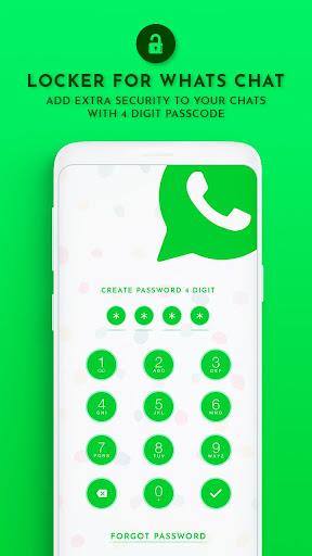 Chat locker for Whats chat - عکس برنامه موبایلی اندروید