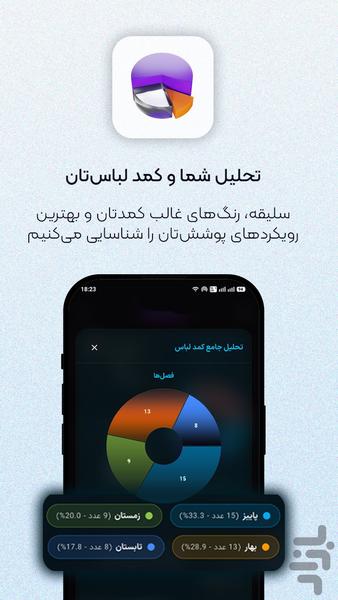 رگال: استایلیست شخصی هوشمند - عکس برنامه موبایلی اندروید