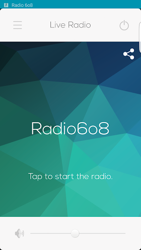 Radio 6o8 - Image screenshot of android app