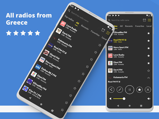 Radio Greece FM online - Image screenshot of android app