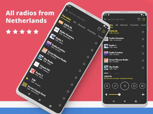 Radio Netherlands FM online - عکس برنامه موبایلی اندروید