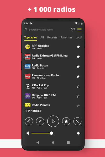 Radio Peru: Live Radio - عکس برنامه موبایلی اندروید
