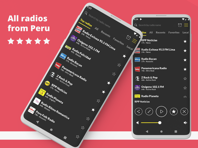 Radio Peru: Live Radio - عکس برنامه موبایلی اندروید