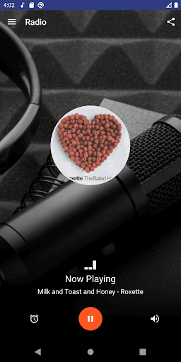 Hippie Radio - Image screenshot of android app