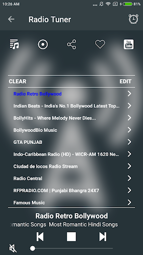 Radio Tuner: Online AM FM - Image screenshot of android app