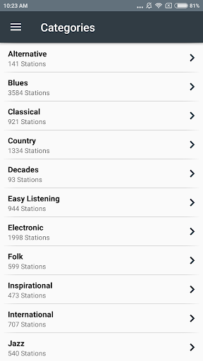 Radio Tuner: Online AM FM - Image screenshot of android app