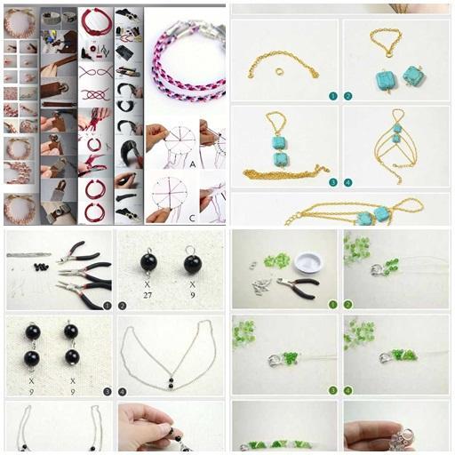 DIY Basic Jewelry Craft Ideas - Image screenshot of android app