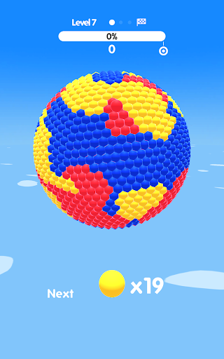 Ball Paint - Gameplay image of android game