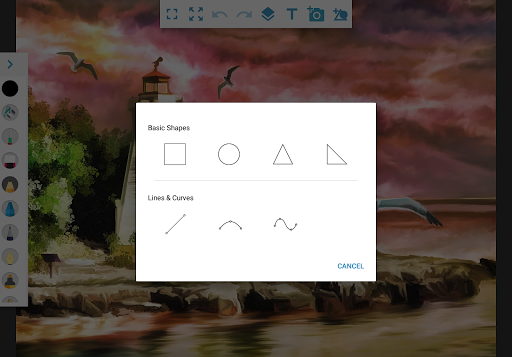 Sketch by Rasm - draw & paint - Image screenshot of android app