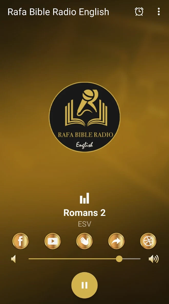 Rafa Bible Radio (English) - Image screenshot of android app