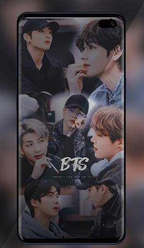 BTS Wallpaper - Live Wallpaper All Member BTS - Image screenshot of android app