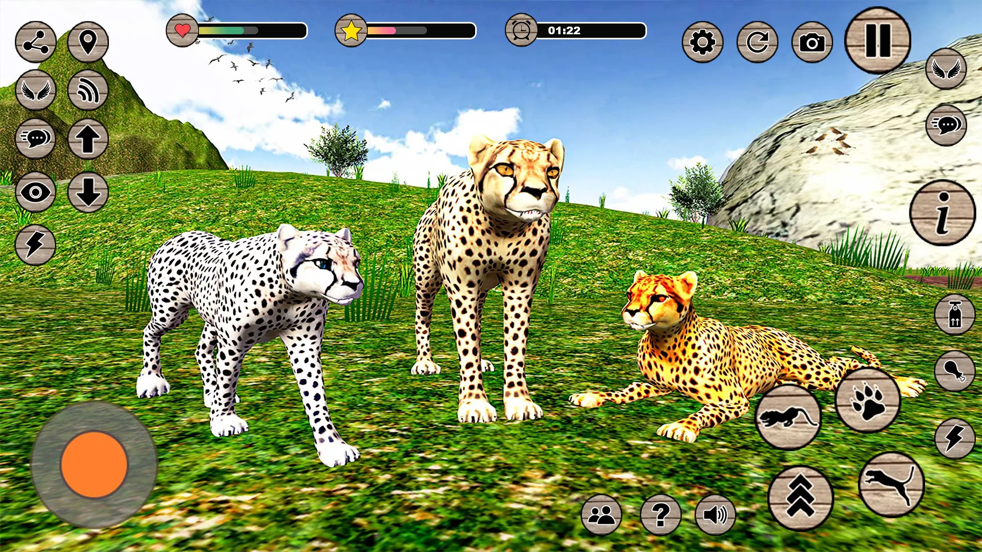 بازی Wild Cheetah Simulator Game 3d - دانلود | بازار