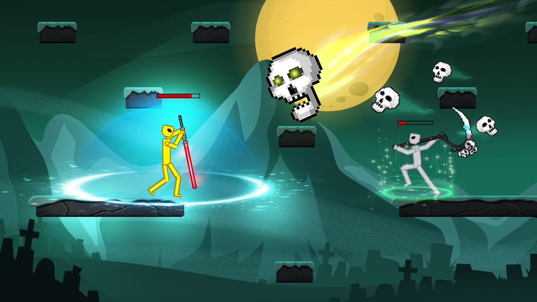 Ragdoll Battle: Stickman Fight - Gameplay image of android game