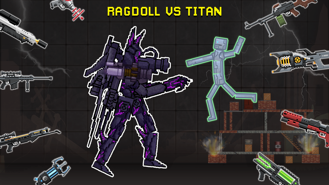 Ragdoll Destroy: City Craft - عکس بازی موبایلی اندروید