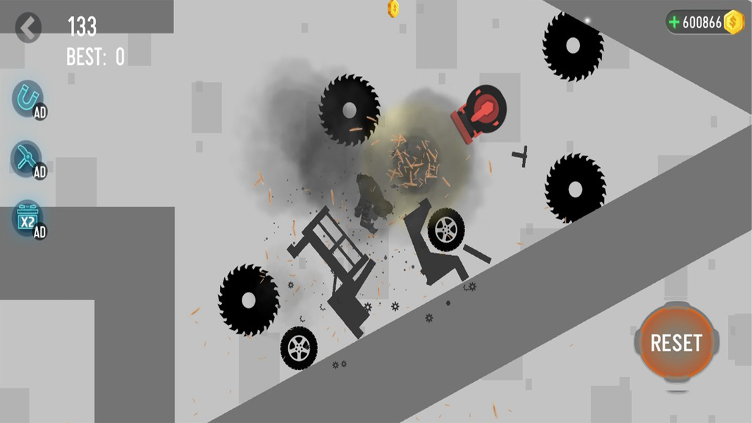 Ragdoll Dismount: Bone Breaker - عکس بازی موبایلی اندروید