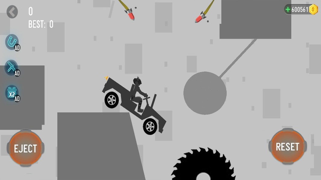 Ragdoll Dismount: Bone Breaker - عکس بازی موبایلی اندروید