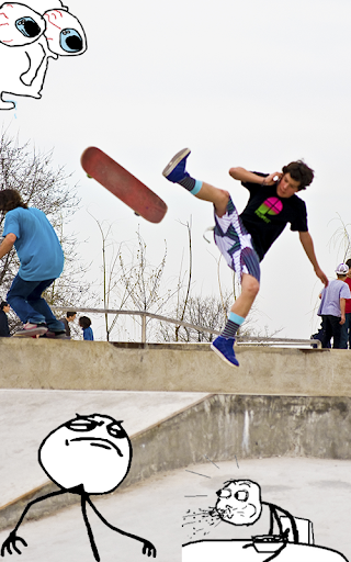 Troll Face Meme Sticker - عکس برنامه موبایلی اندروید