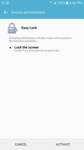 Easy Lock - Image screenshot of android app