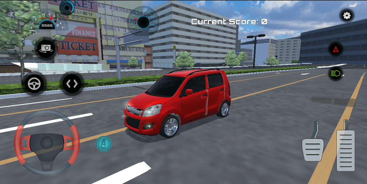 Suzuki Car Game - Gameplay image of android game