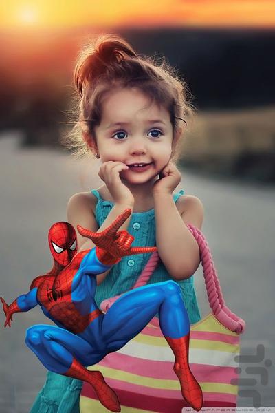 دوربین مرد عنکبوتی - عکس برنامه موبایلی اندروید