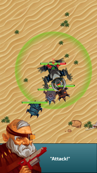 Raid Monster Hero - Gameplay image of android game