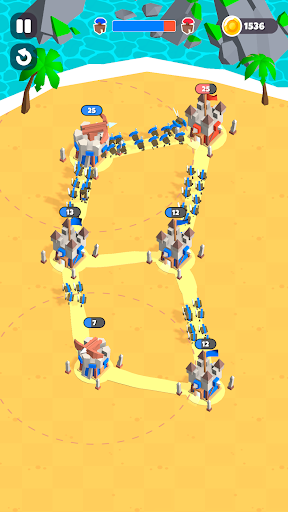 Royal Castle: City Capture RTS - عکس بازی موبایلی اندروید