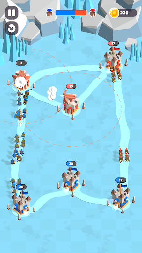 Royal Castle: City Capture RTS - عکس بازی موبایلی اندروید