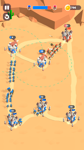 Royal Castle: City Capture RTS - عکس بازی موبایلی اندروید