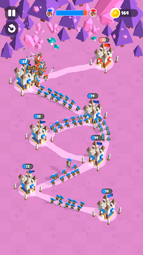 Royal Castle: City Capture RTS - عکس بازی موبایلی اندروید