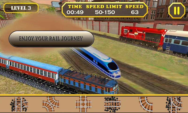 Rail Track Train Simulator2023 - عکس برنامه موبایلی اندروید