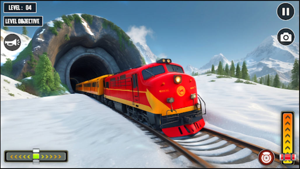 Train Driving Locomotive Games - عکس بازی موبایلی اندروید