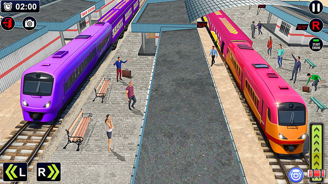 Train Driving Locomotive Games - عکس بازی موبایلی اندروید