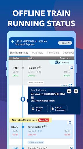 Book Tickets:Train status, PNR - عکس برنامه موبایلی اندروید
