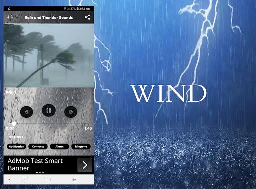 Rain & Thunder Sounds - Image screenshot of android app