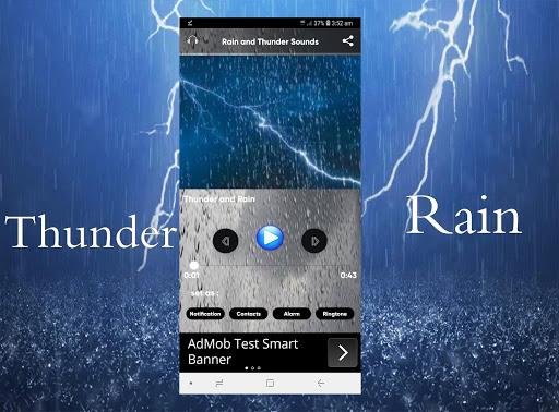 Rain & Thunder Sounds - عکس برنامه موبایلی اندروید