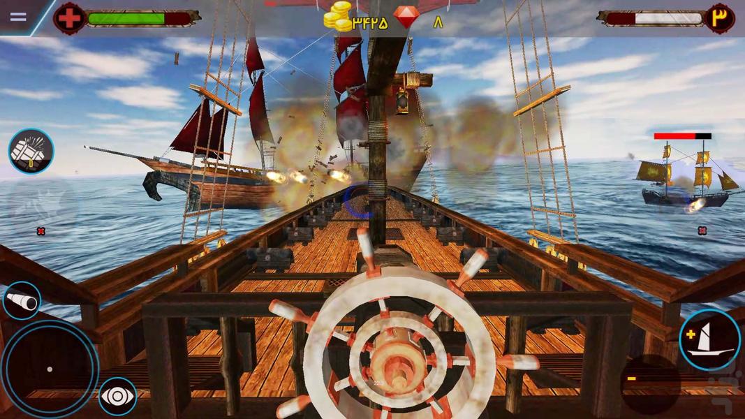 نبرد آبهای آزاد - عکس بازی موبایلی اندروید