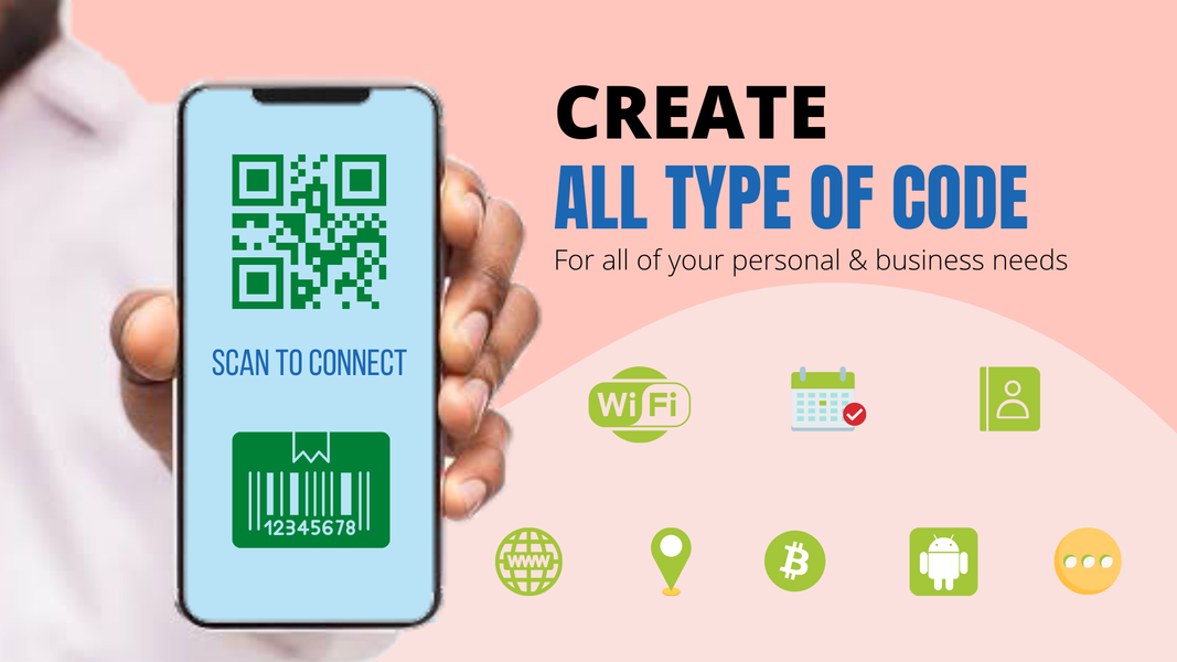 Quick Scan - QR Code & Barcode - عکس برنامه موبایلی اندروید