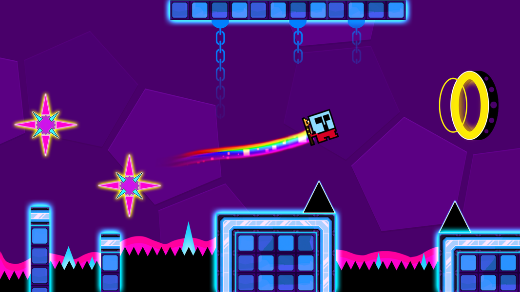 Block Dash: Jump Geometry - عکس بازی موبایلی اندروید