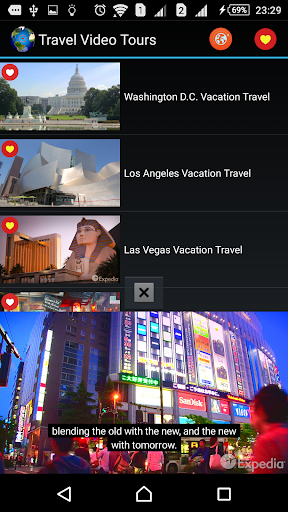 Travel Video Tours - Image screenshot of android app