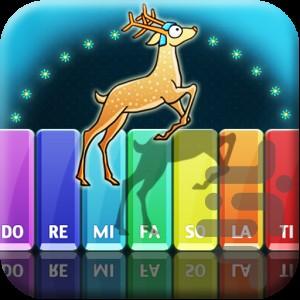 Rainbow Piano - Gameplay image of android game