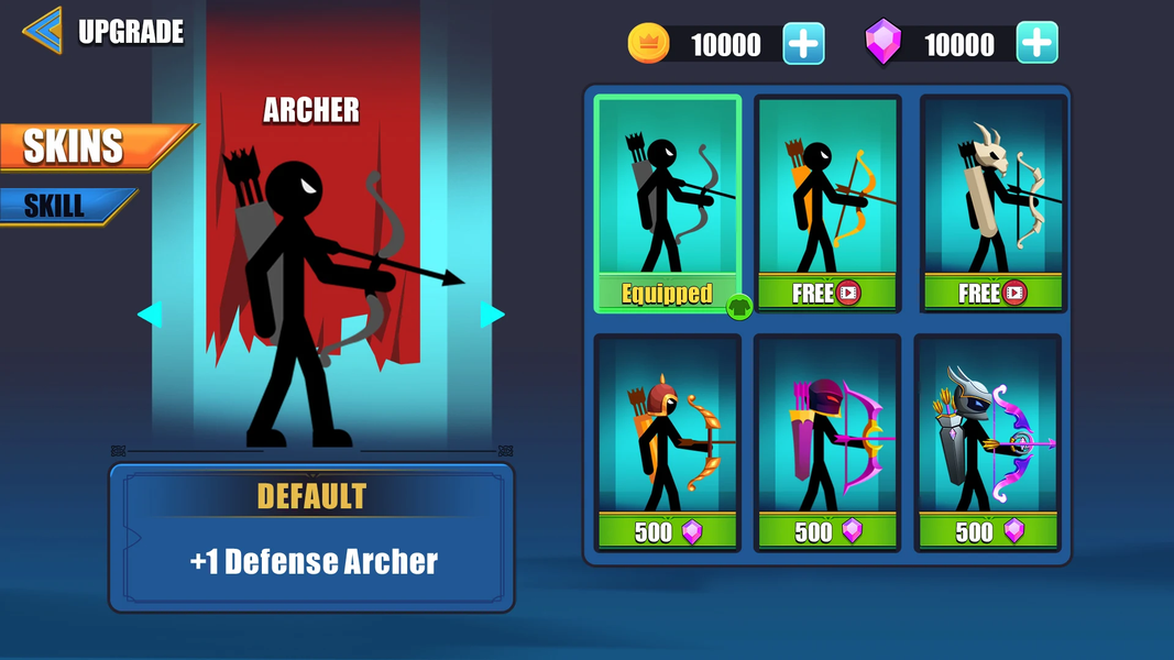 Stick Battle : War of Stick - Gameplay image of android game