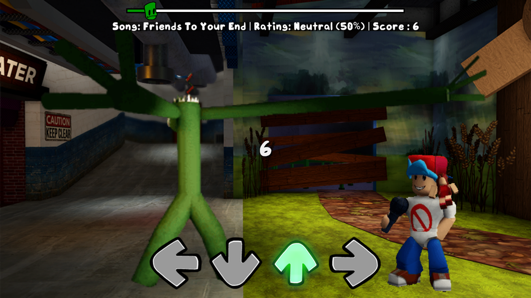 Green Rainbow Friends FNF Mod - عکس بازی موبایلی اندروید