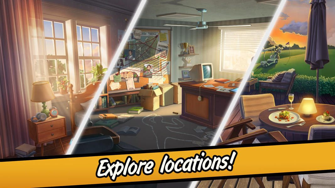 Solitaire Stories. Crime ۱. - عکس برنامه موبایلی اندروید