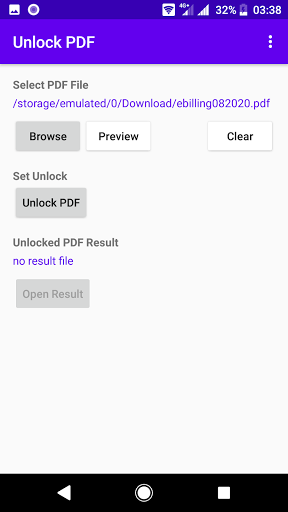 Unlock PDF : Remove PDF Passwo - Image screenshot of android app