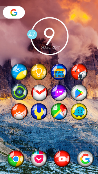 Candoy - Icon Pack - عکس برنامه موبایلی اندروید