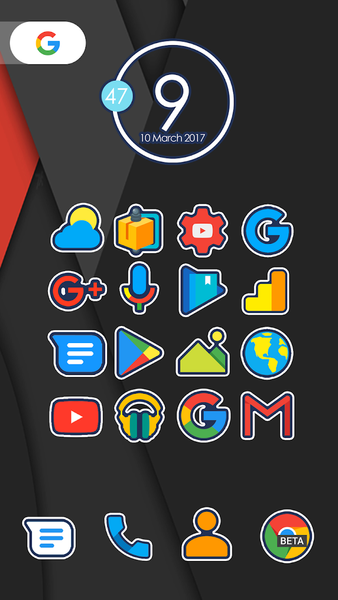 Firi - Icon Pack - عکس برنامه موبایلی اندروید