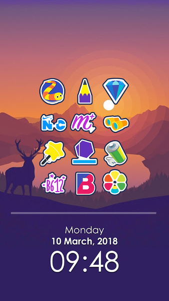 Morent - Icon Pack - Image screenshot of android app